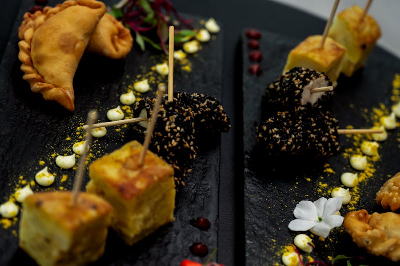 Gourmet food platter on Instagram