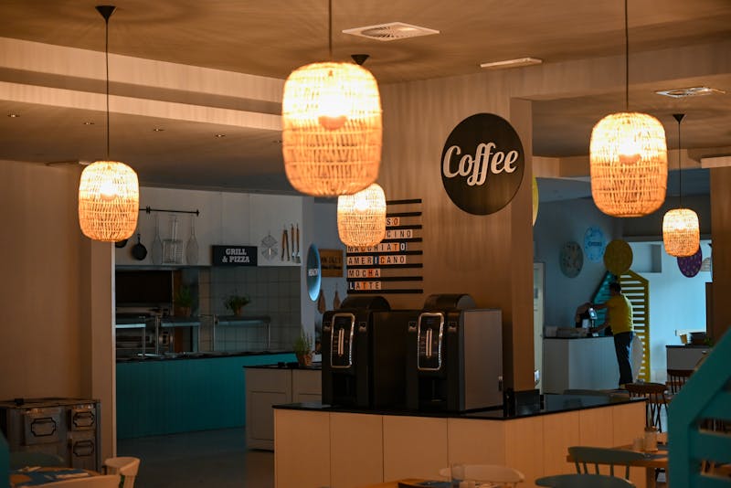 Hangry Joe's restaurant interior